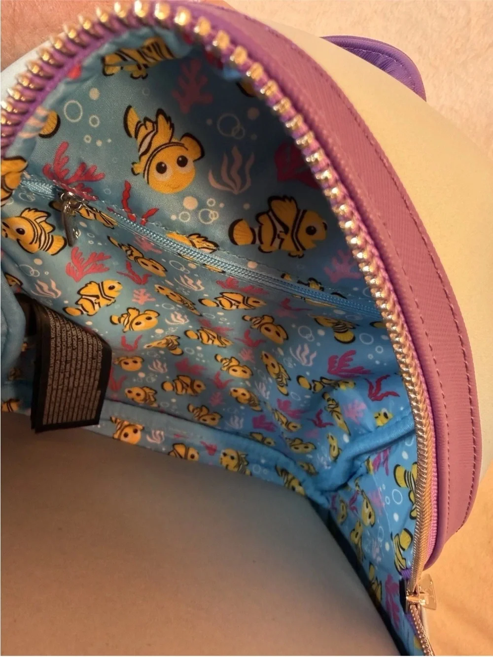 NWT Limited Edition Disney Pixar Finding Nemo Anemone Loungefly Backpack